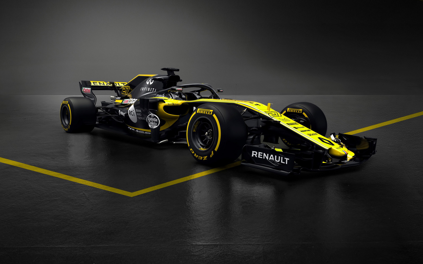 Гоночный автомобиль Renault RS18 F1, 2018