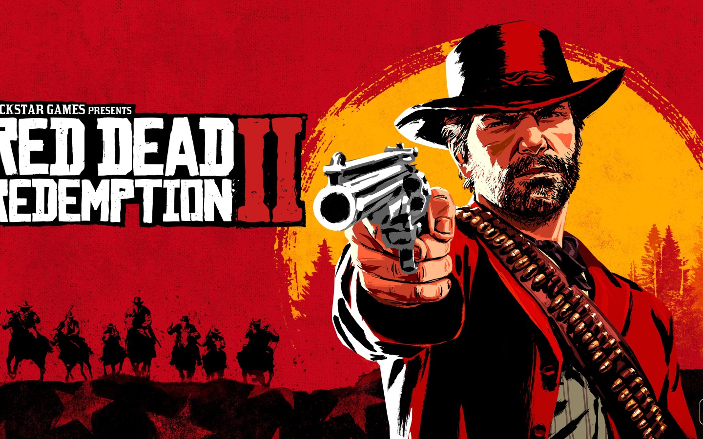 Постер компьютерной игры Red Dead Redemption 2, 2018