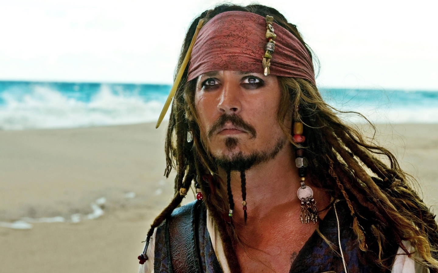 Капитан Джек Воробей в фильме «Пираты Карибского моря»