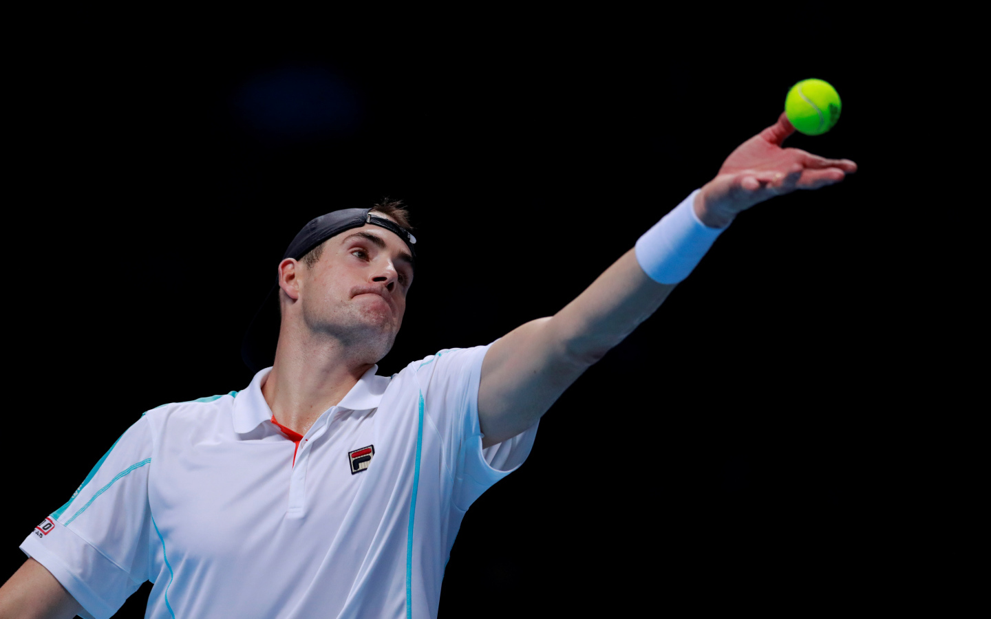 Американский профессиональный теннисист Джон Изнер