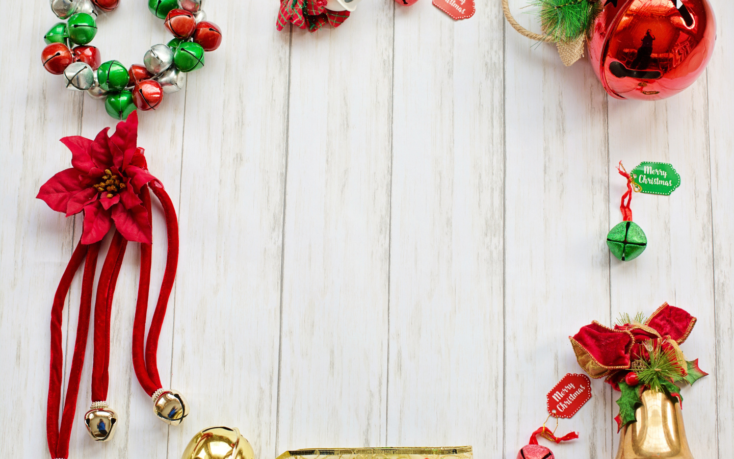 Шаблон для поздравительной открытки на Рождество