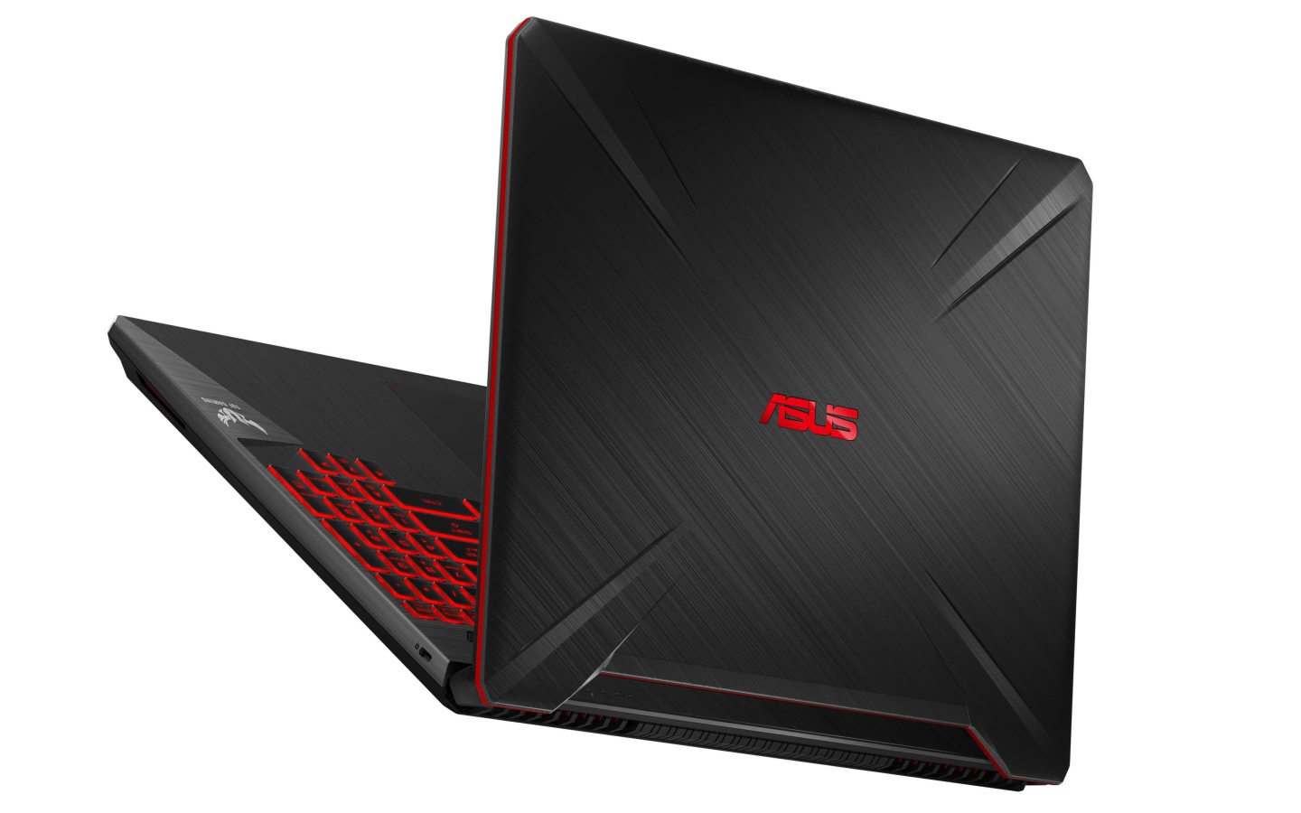 Новый игровой ноутбук ASUS TUF Gaming FX505DY & FX705DY на сером фоне