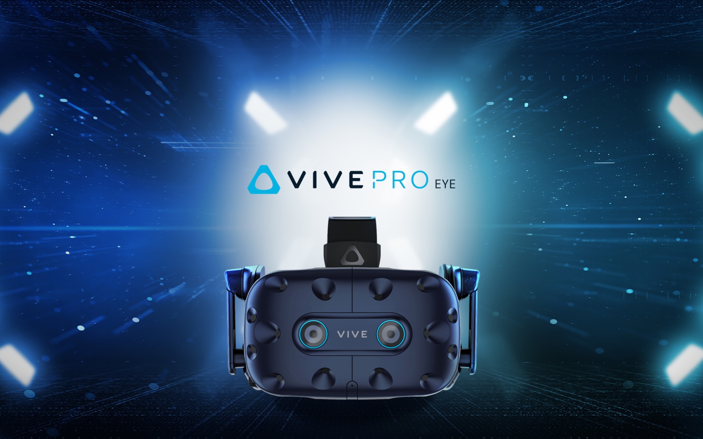 Очки виртуальной реальности HTC Vive Pro Eye, CES 2019