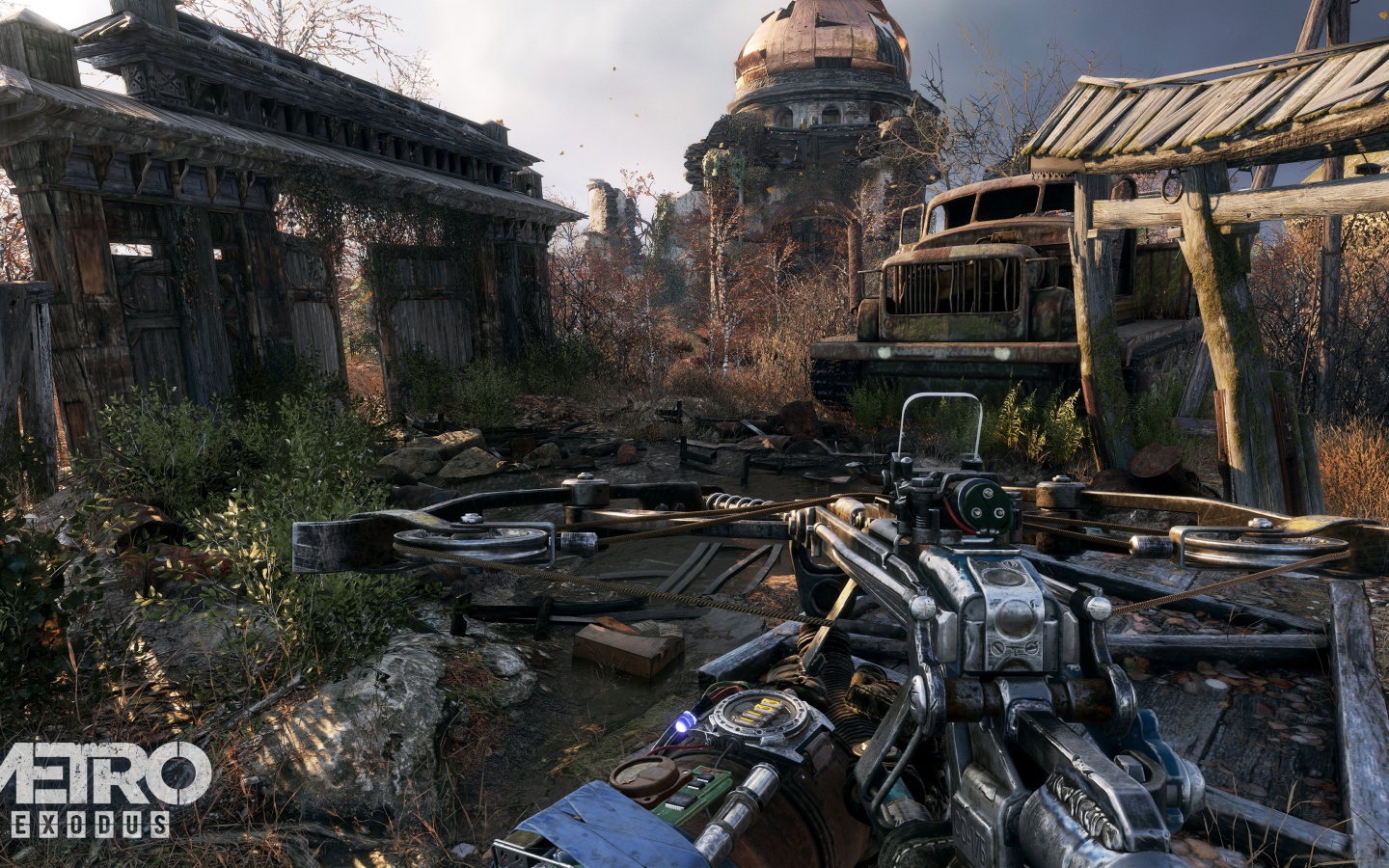 Кадр компьютерной игры Metro Exodus, 2019 года