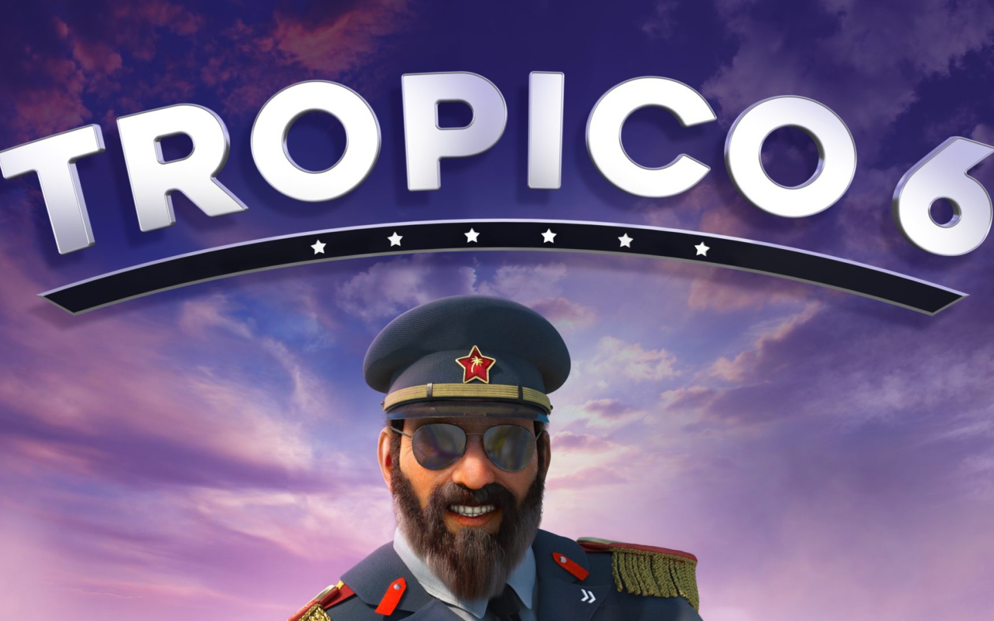 Логотип компьютерной игры Tropico 6, 2019