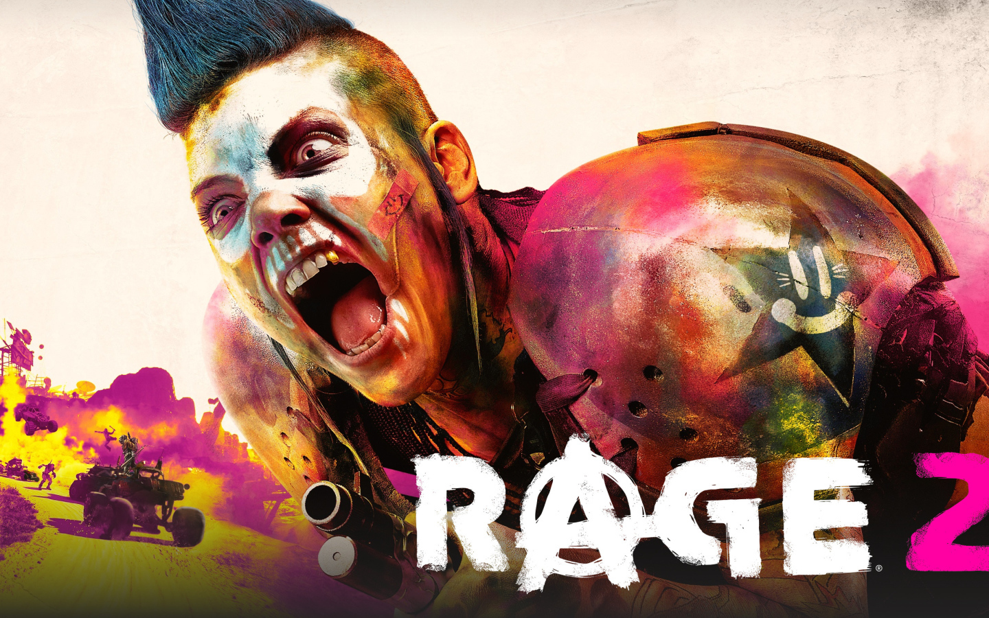 Постер компьютерной игры Rage 2, 2019 года