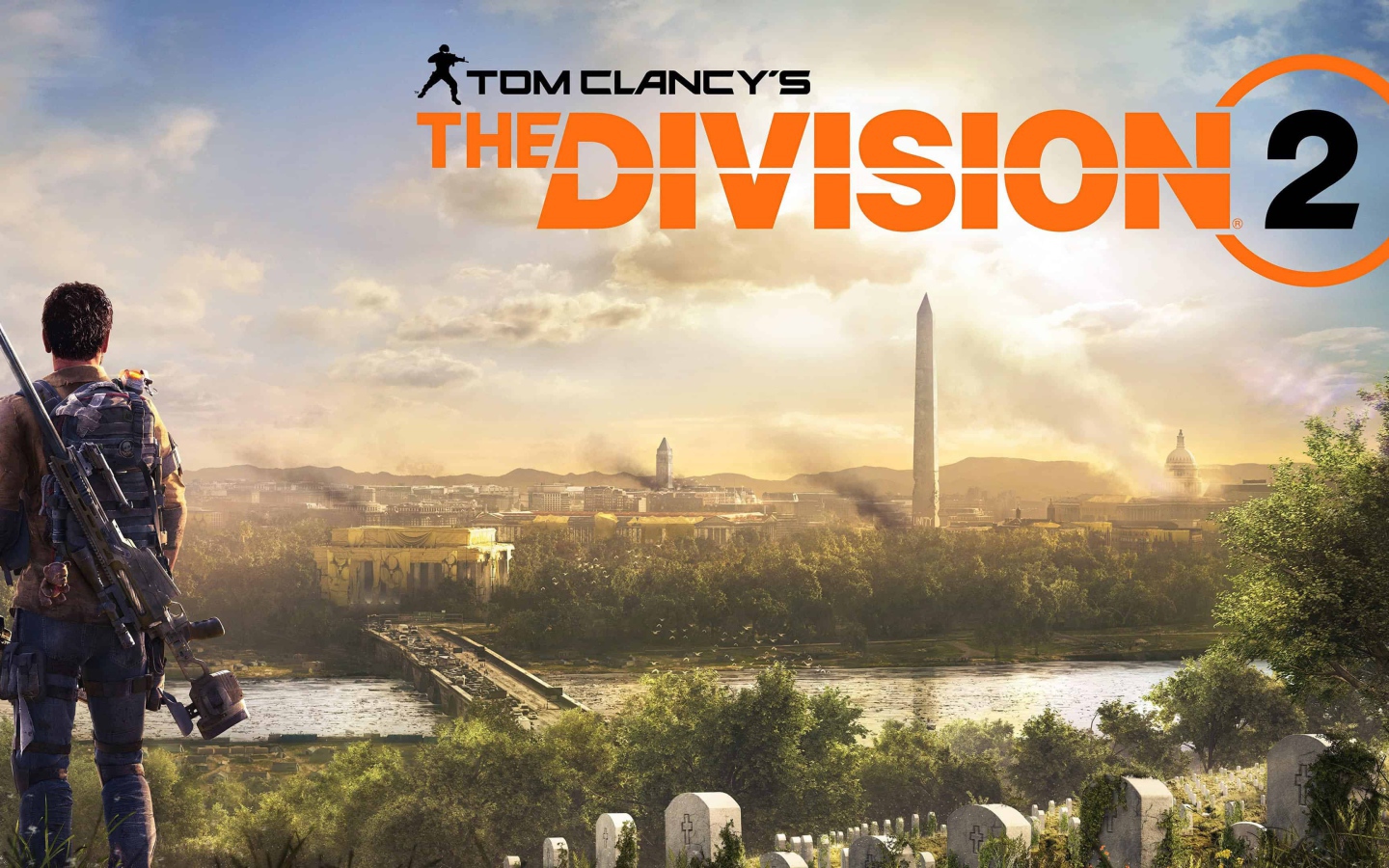 Постер компьютерной игры Tom Clancy’s The Division 2, 2019 года