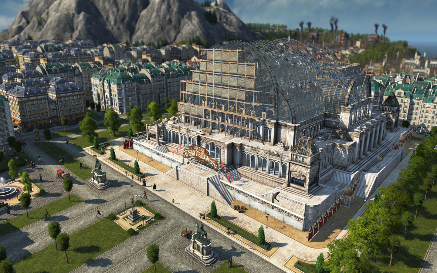 Скриншот компьютерной игры Anno 1800, 2019 года