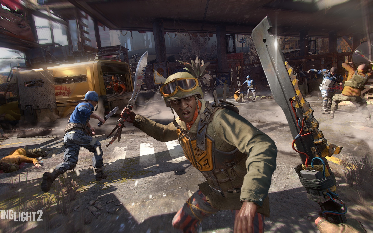 Скриншот компьютерной игры Dying Light 2