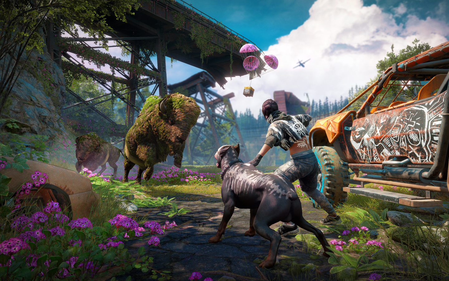 Скриншот новой компьютерной игры Far Cry New Dawn, 2019
