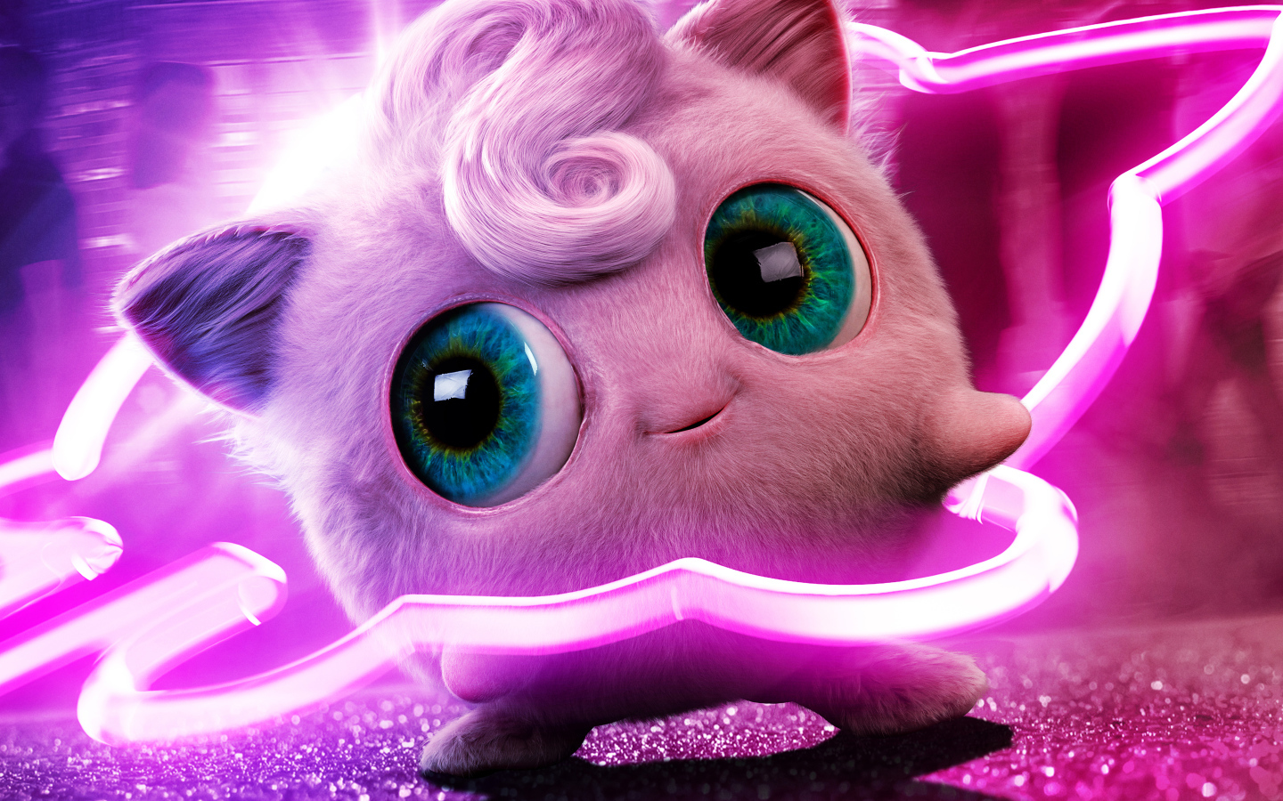 Pokemon Jiglipuf in the movie Pokemon: Detective Pikachu