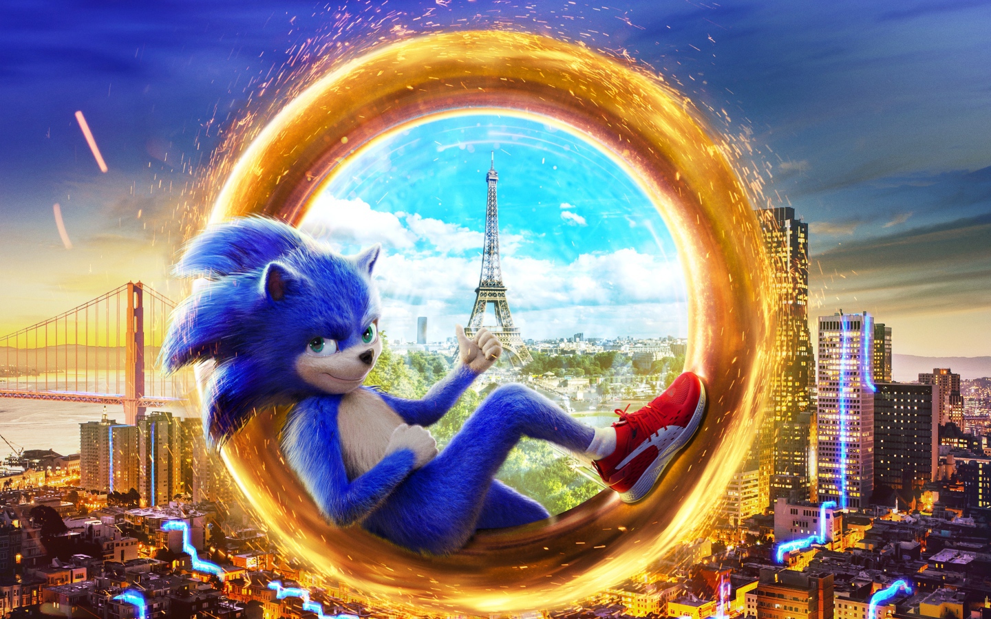 Главный герой фильма Соник в кино, 2019