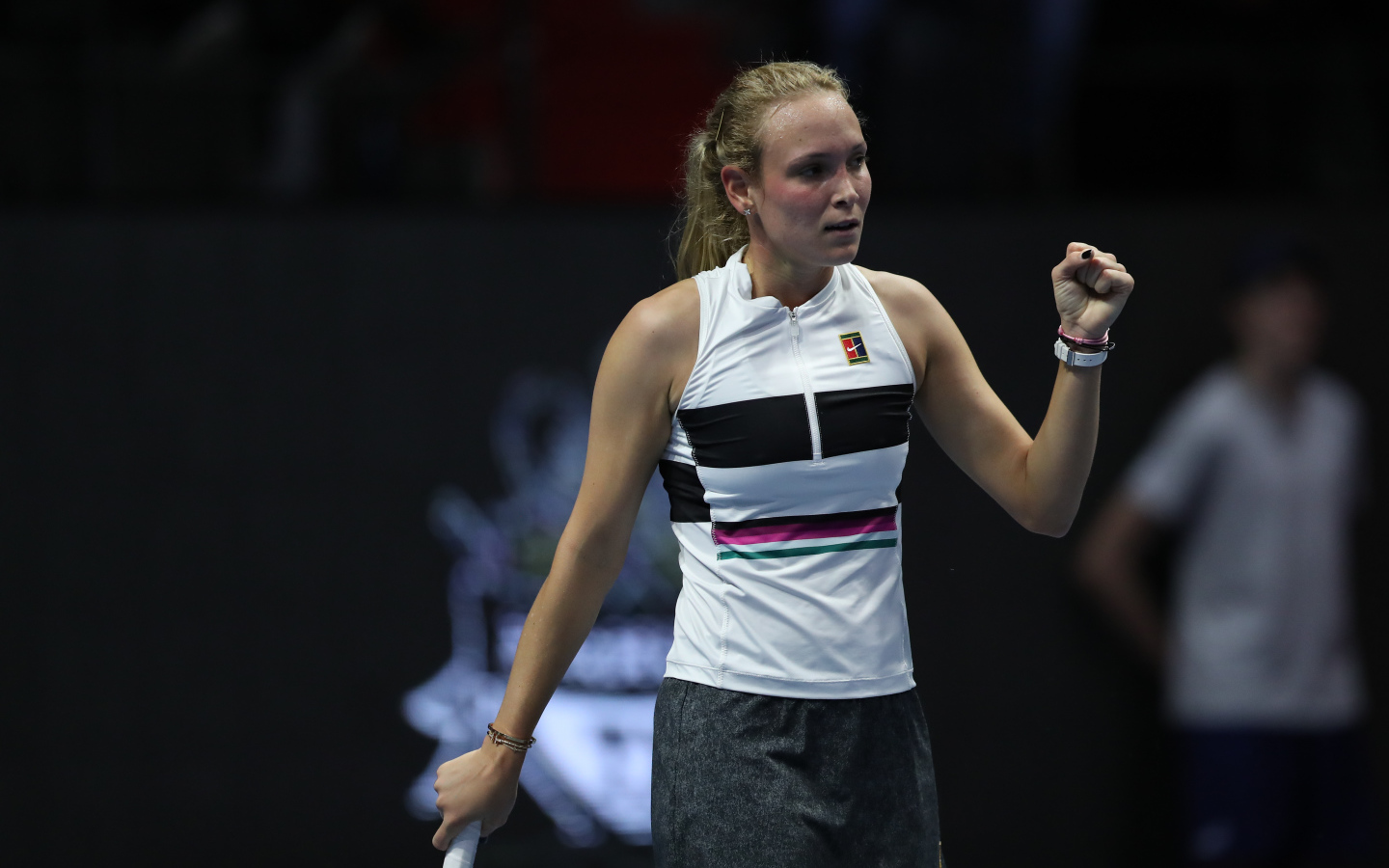 Теннисистка Донна Векич на корте