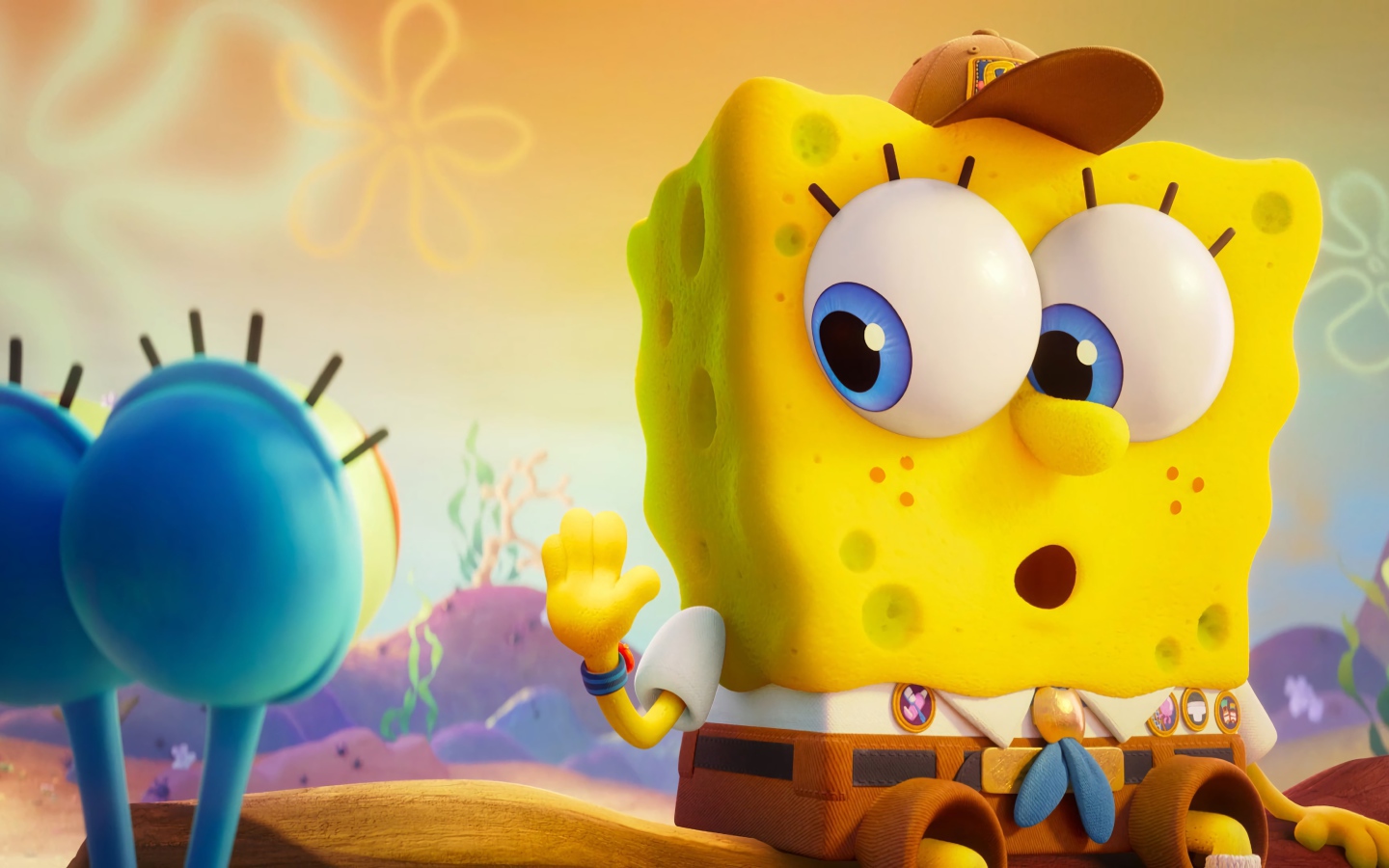 Спанч Боб персонаж Губка Боб в бегах