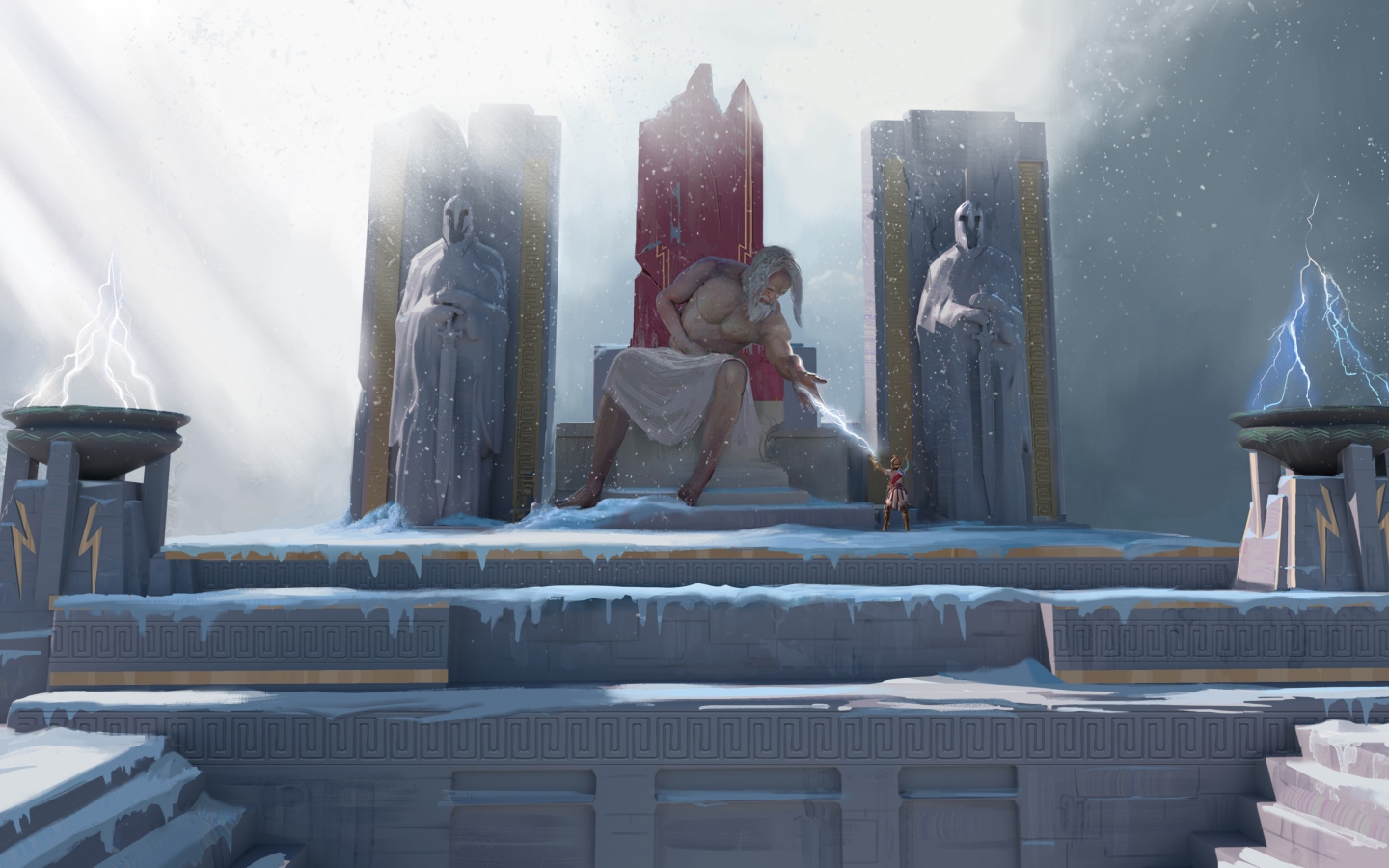 Бог на Олимпе компьютерная игра Gods & Monsters, 2020