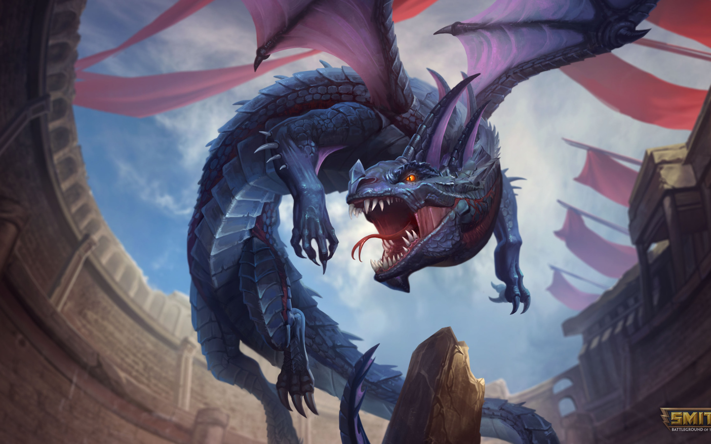 Крылатый змей Kukulkan компьютерная игра SMITE