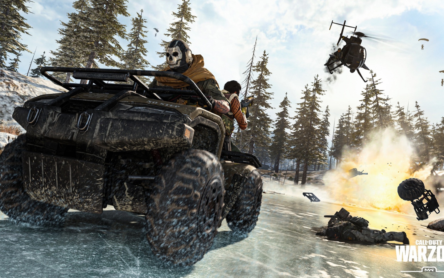 Скриншот компьютерной игры Call of Duty: Warzone, 2020