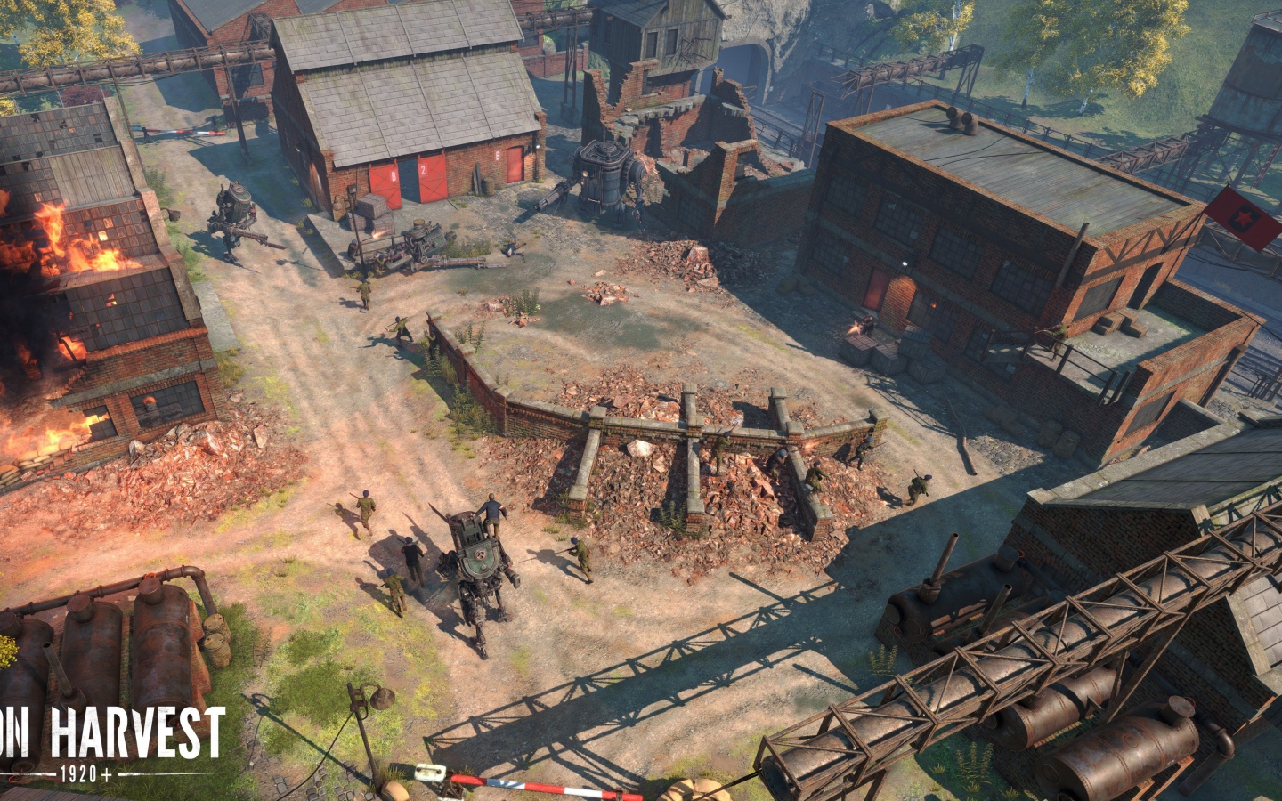 Скриншот компьютерной игры Iron Harvest