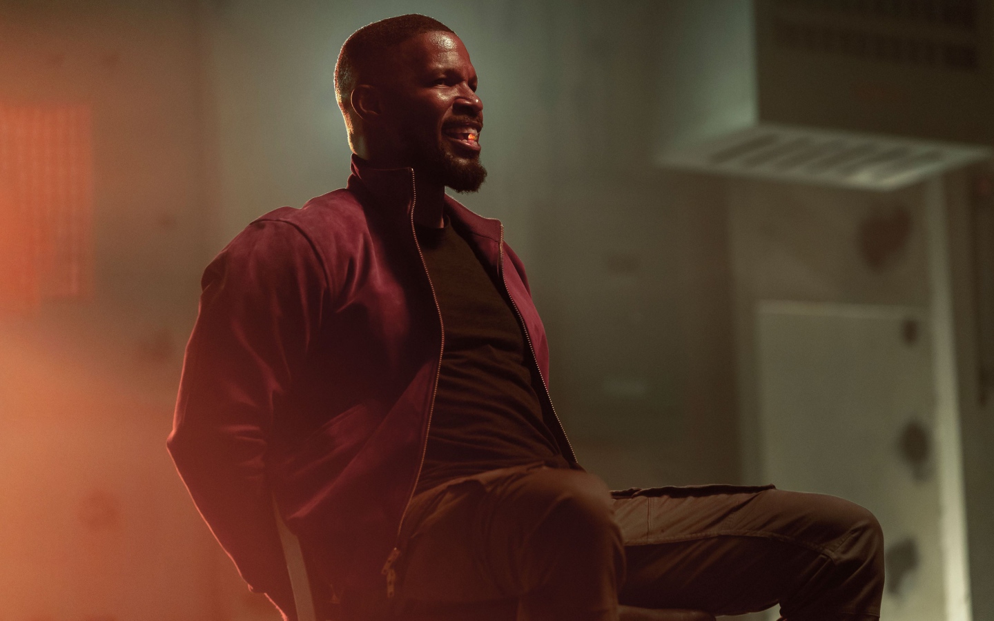 Актер Джейми Фокс в фильме Проект «Сила», 2020