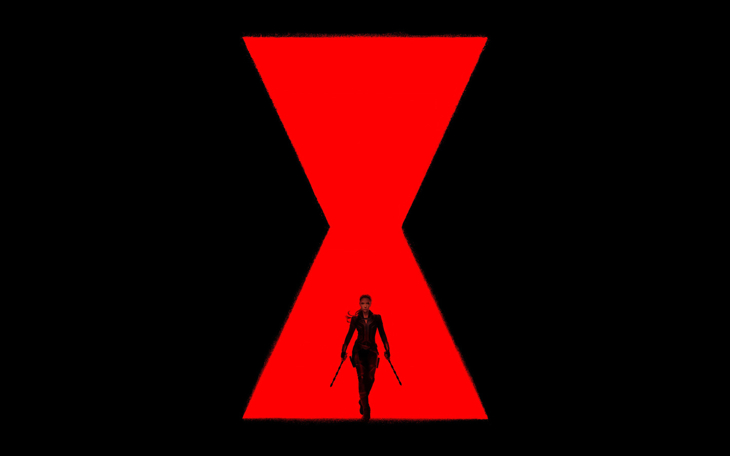 Постер фильма Чёрная вдова на черном фоне, 2020