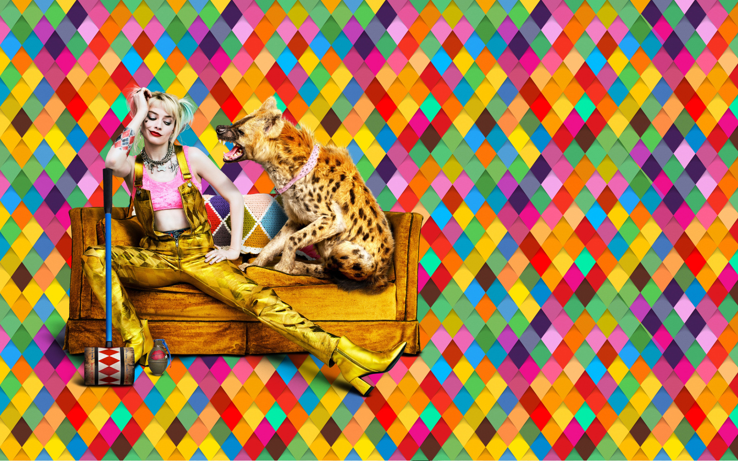 Героиня нового фильма Хищные птицы: Потрясающая история Харли Квинн, 2020 