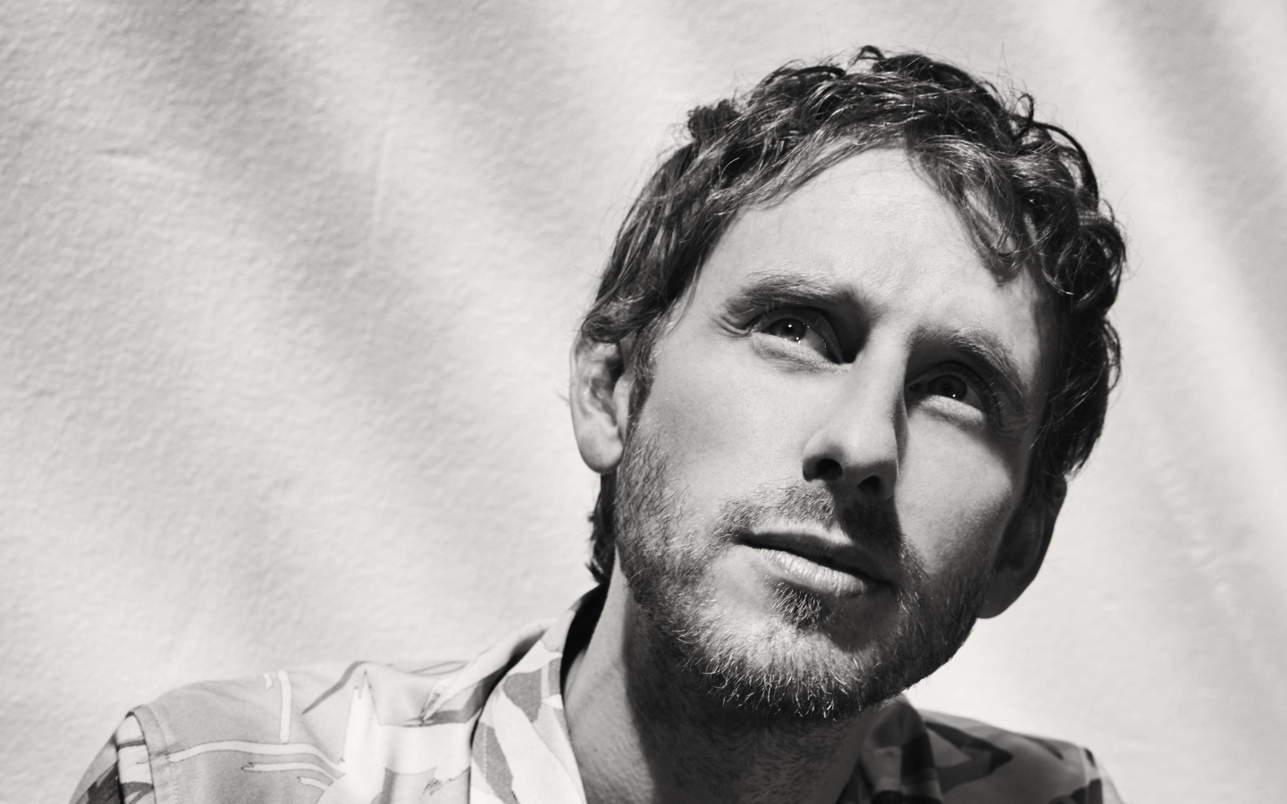 Актер Роберт Эммс черно - белое фото