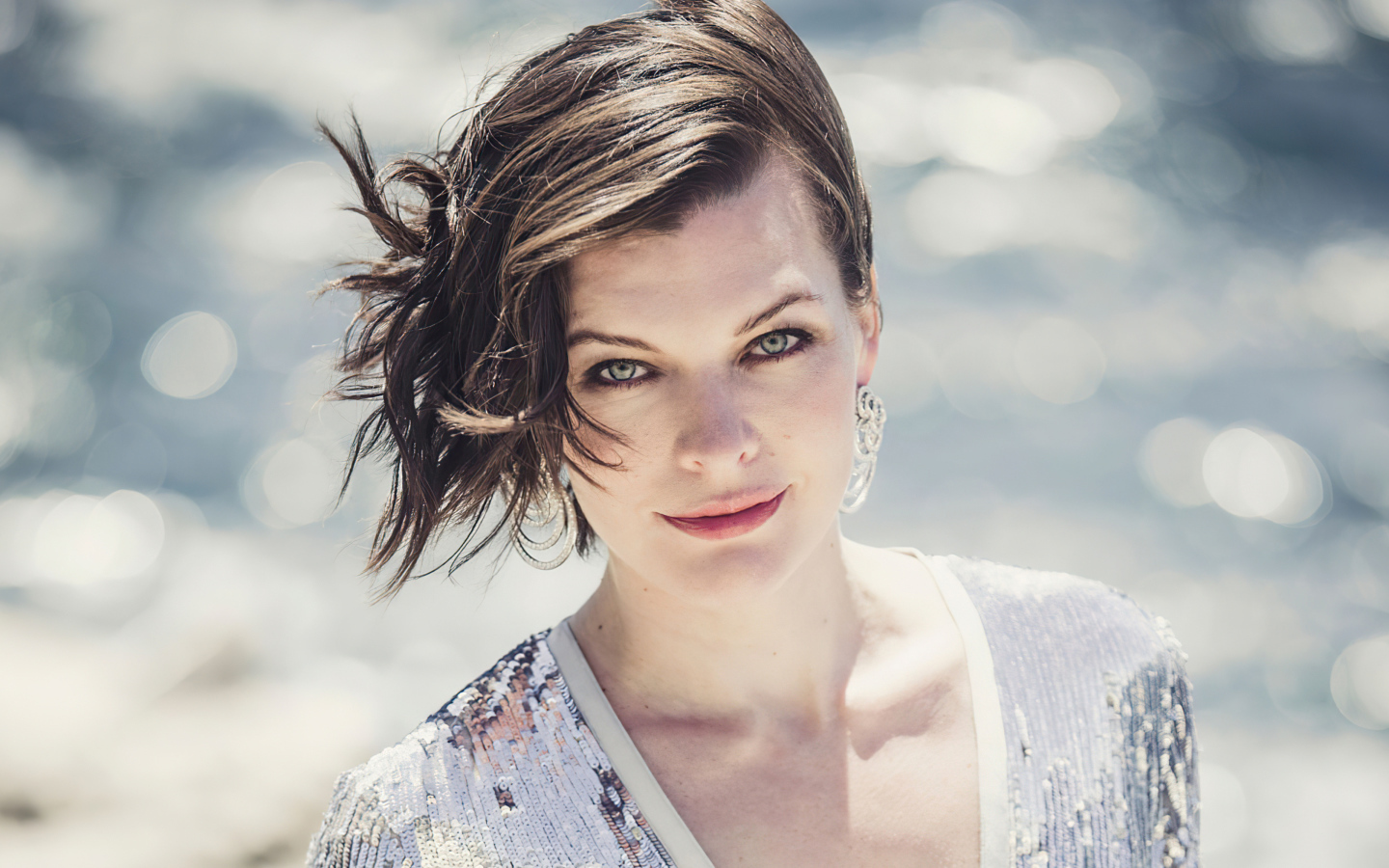 Популярная американская актриса Милла Йовович