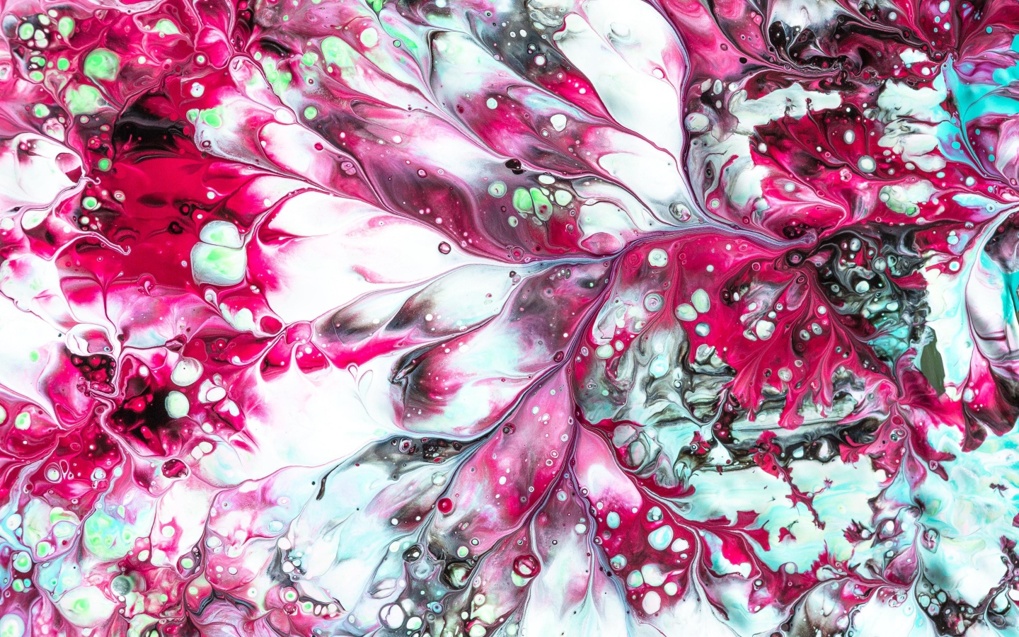 Красивый разноцветный узор абстракция