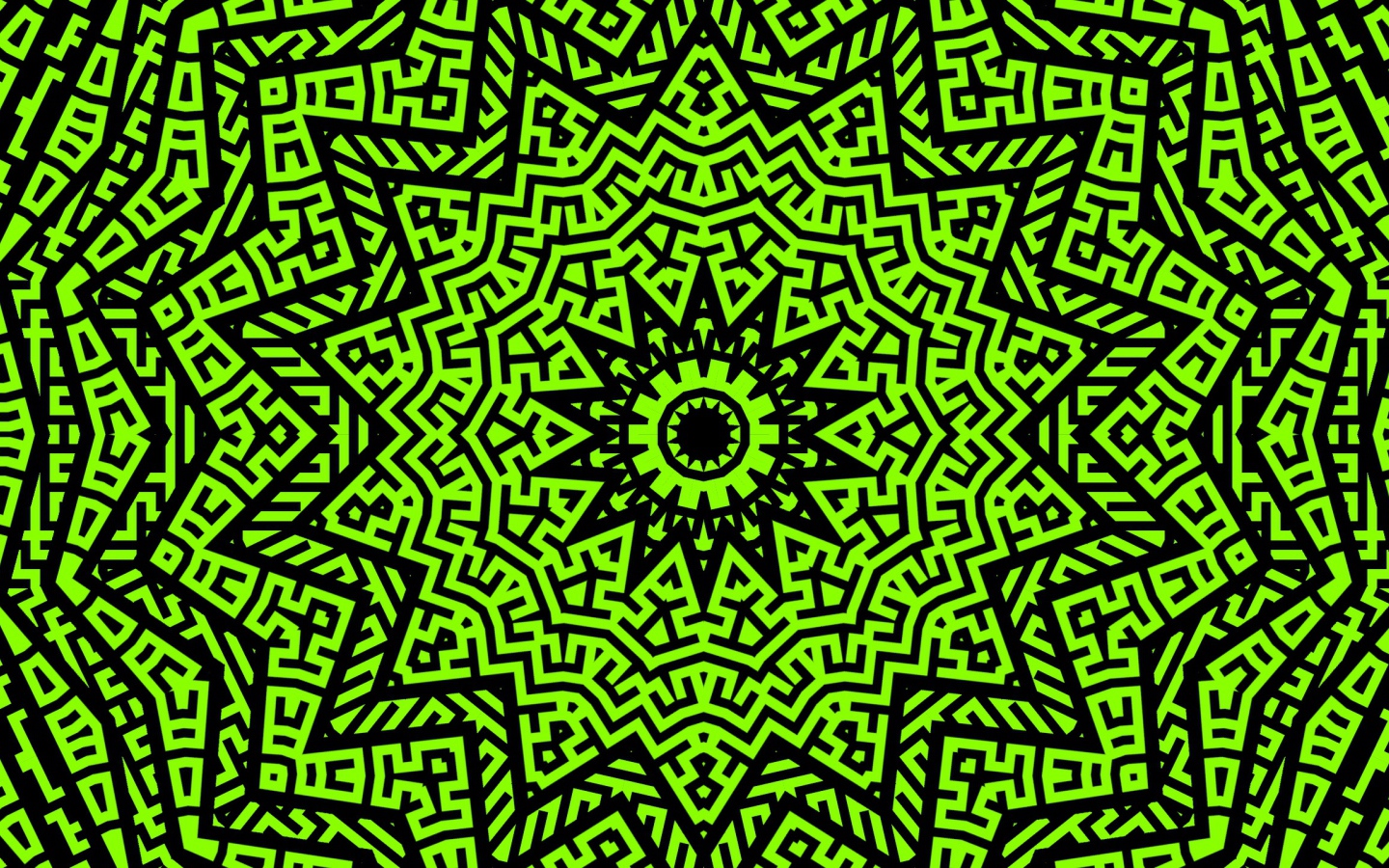 Необычный абстрактный рисунок мандала 