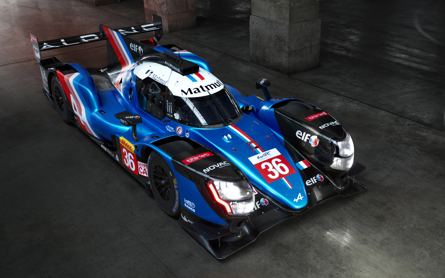 Гоночный спорткар Alpine A480 2021 года