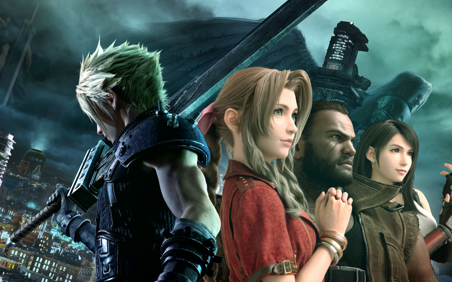 Персонажи компьютерной игры Final Fantasy VII Remake, 2020