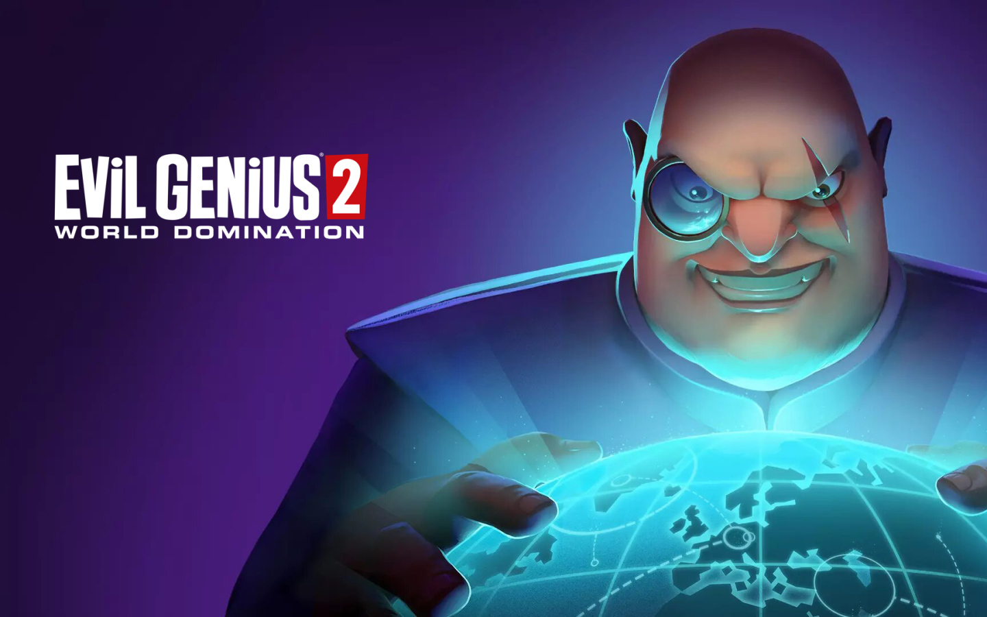 Постер компьютерной игры Evil Genius 2: World Domination