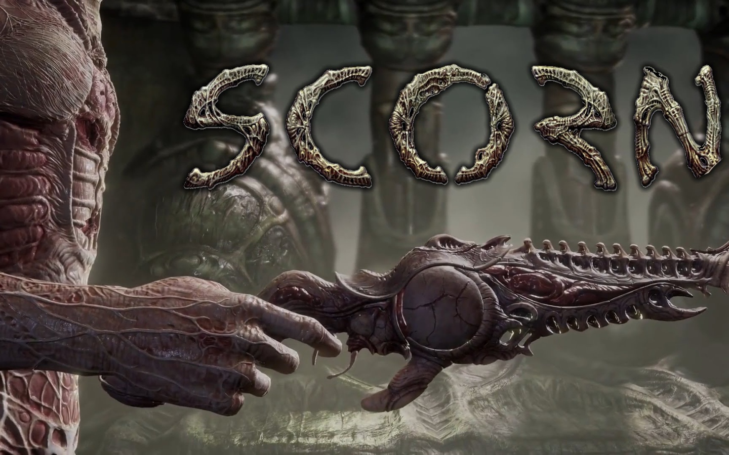 Новая компьютерная игра Scorn, 2021