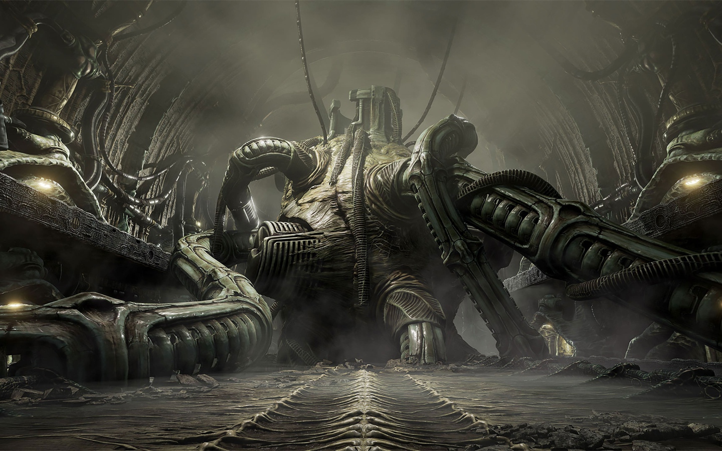 Скриншот компьютерной игры Scorn, 2021