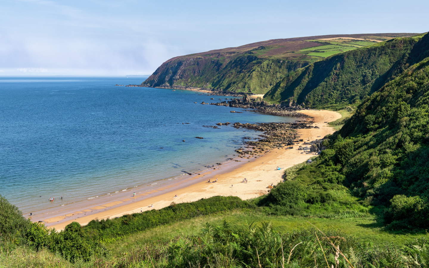 Спокойное побережье Ирландии 