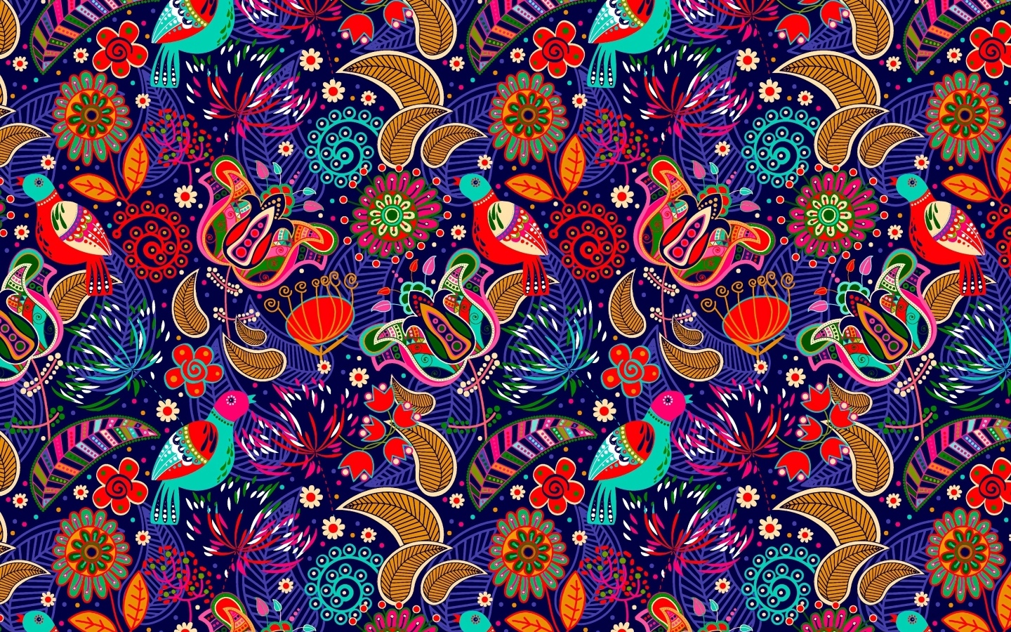 Красивый яркий абстрактный рисунок