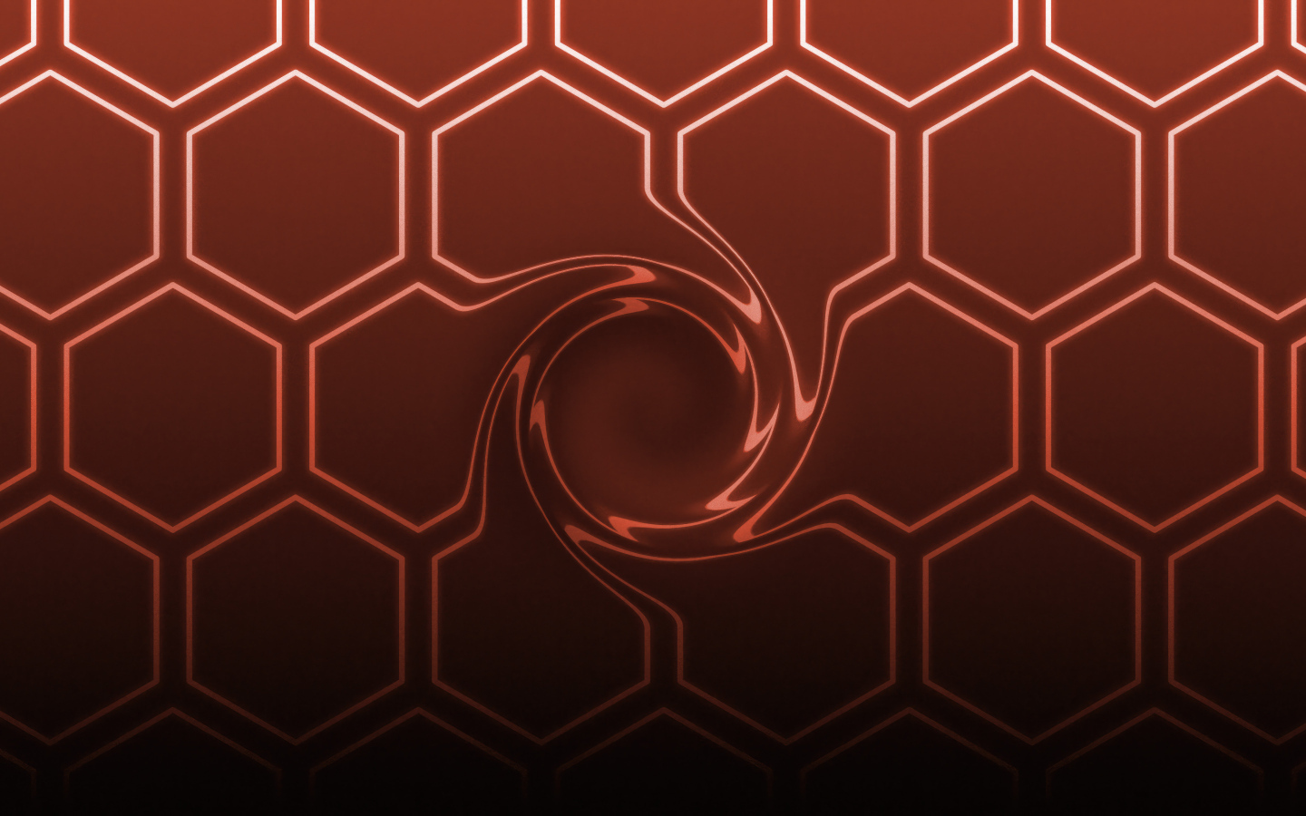 Шестиугольная сетка коричневого цвета