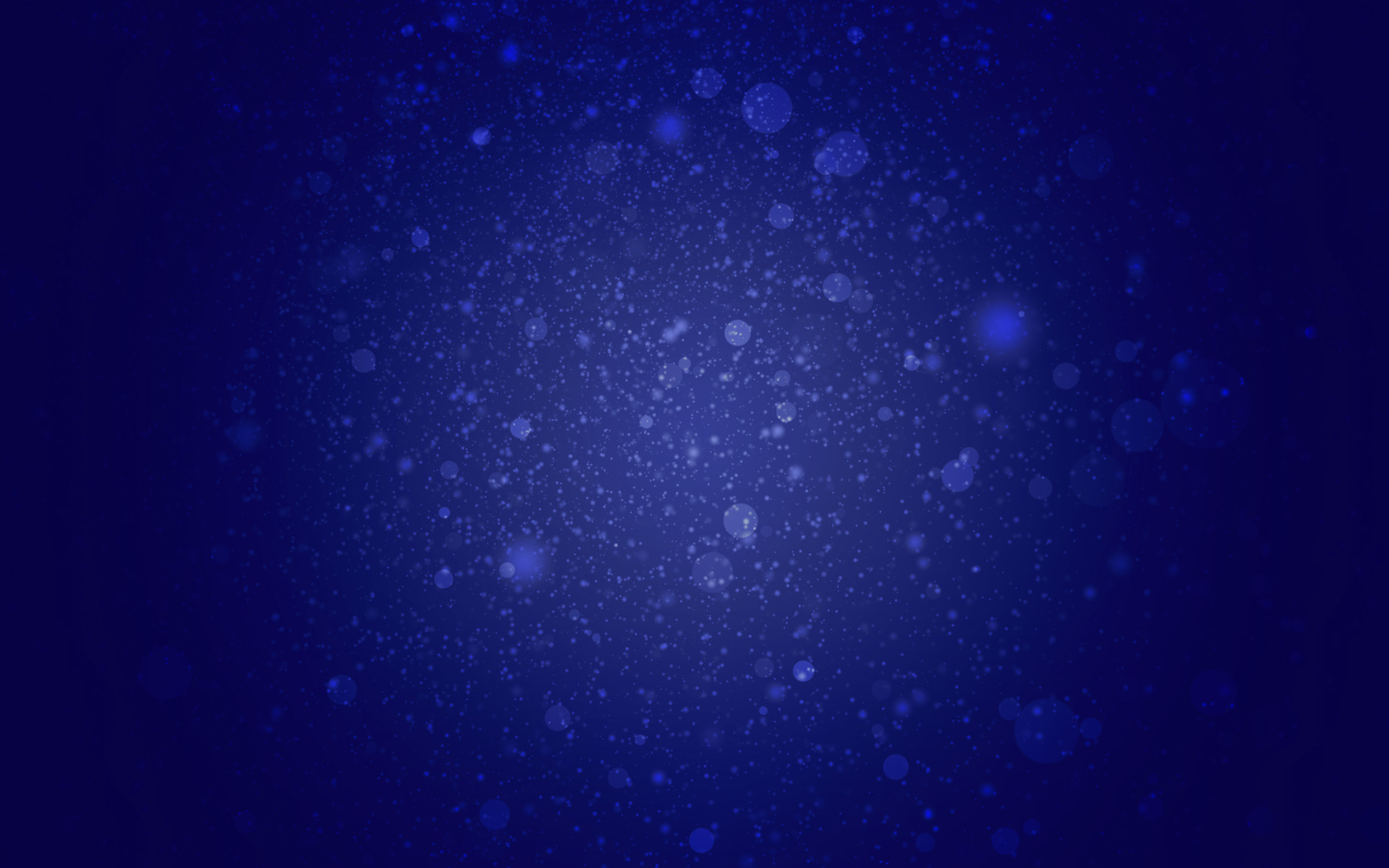 Белые абстрактные блики на синем фоне