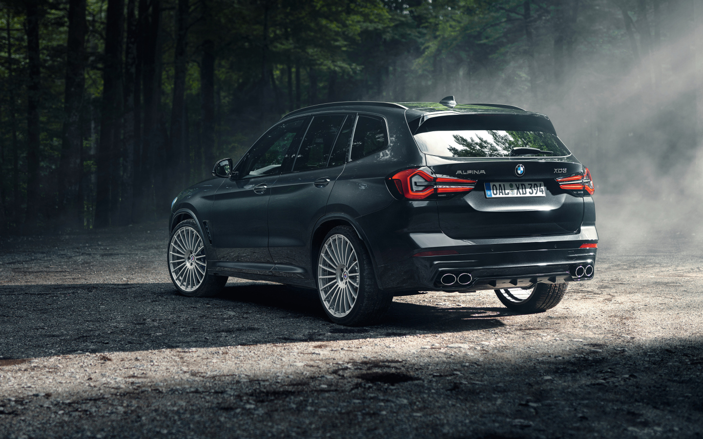 Внедорожник Alpina XD3,  2023 года вид сзади