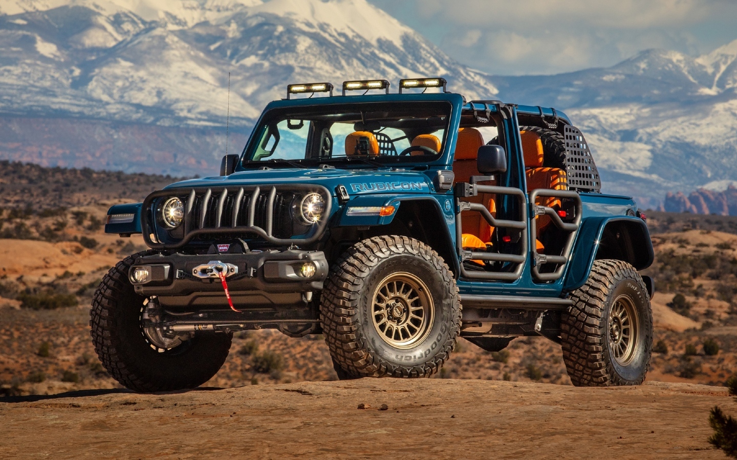 Внедорожник Jeep Wrangler Rubicon 4xe Departure Concept 2023 года