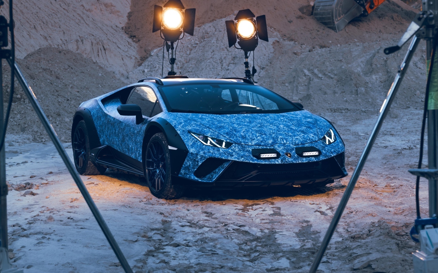 Быстрый дорогой автомобиль Lamborghini Huracán