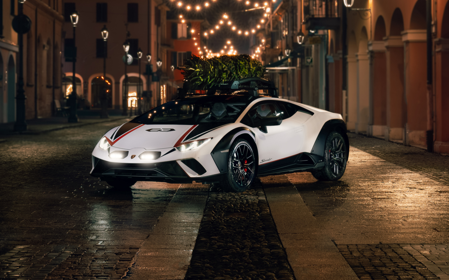 Спорткар Lamborghini Huracán Tecnica в городе