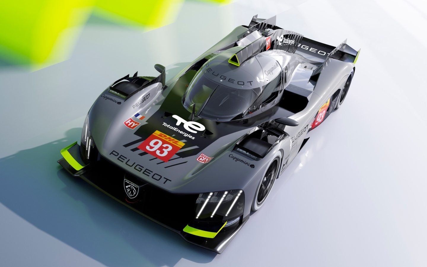 Спортивный автомобиль Peugeot 9X8 2022 года