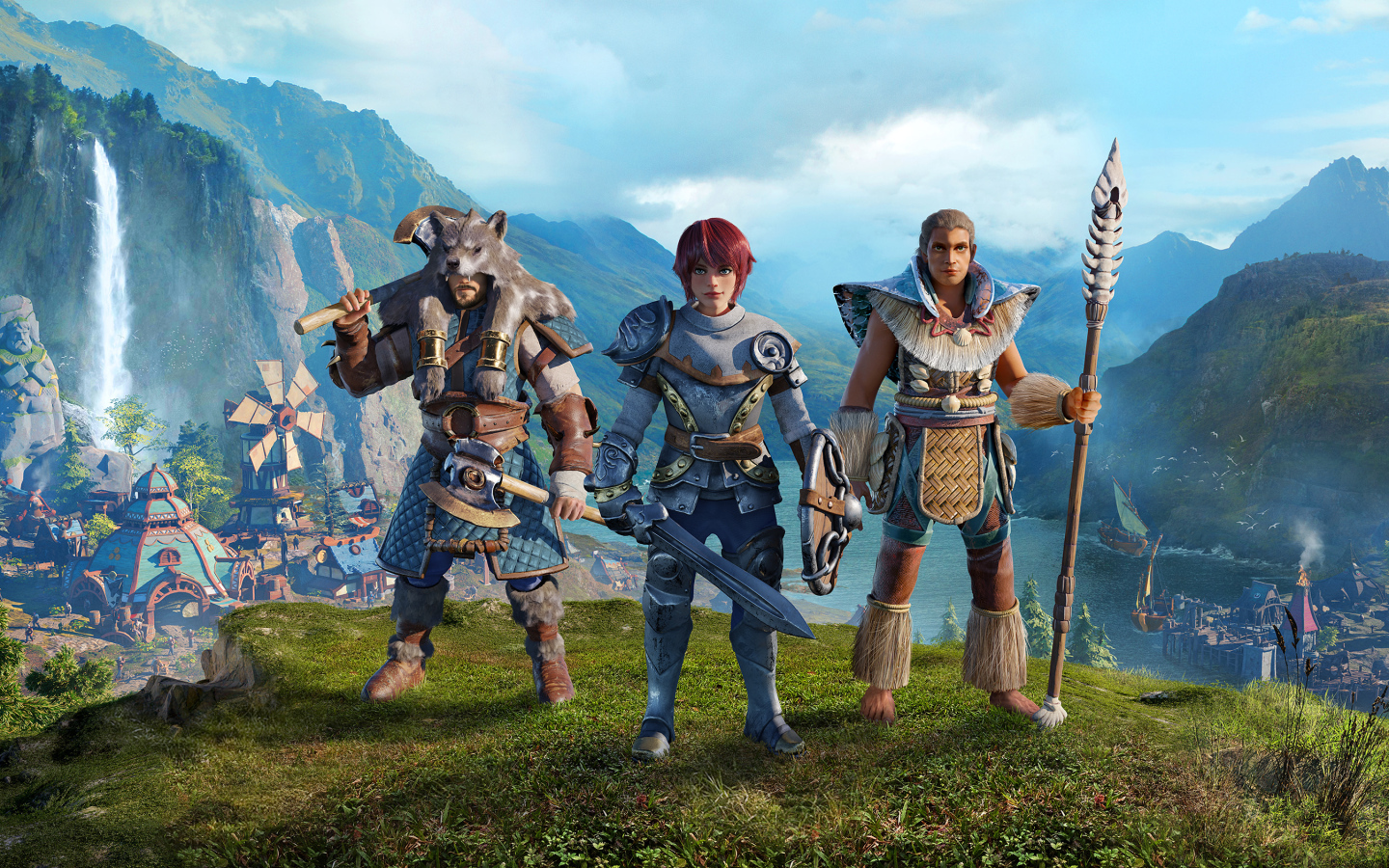 Персонажи компьютерной игры The Settlers