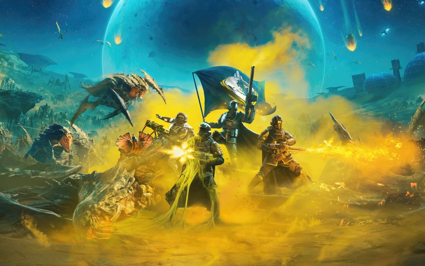 Новая компьютерная игра Helldivers 2