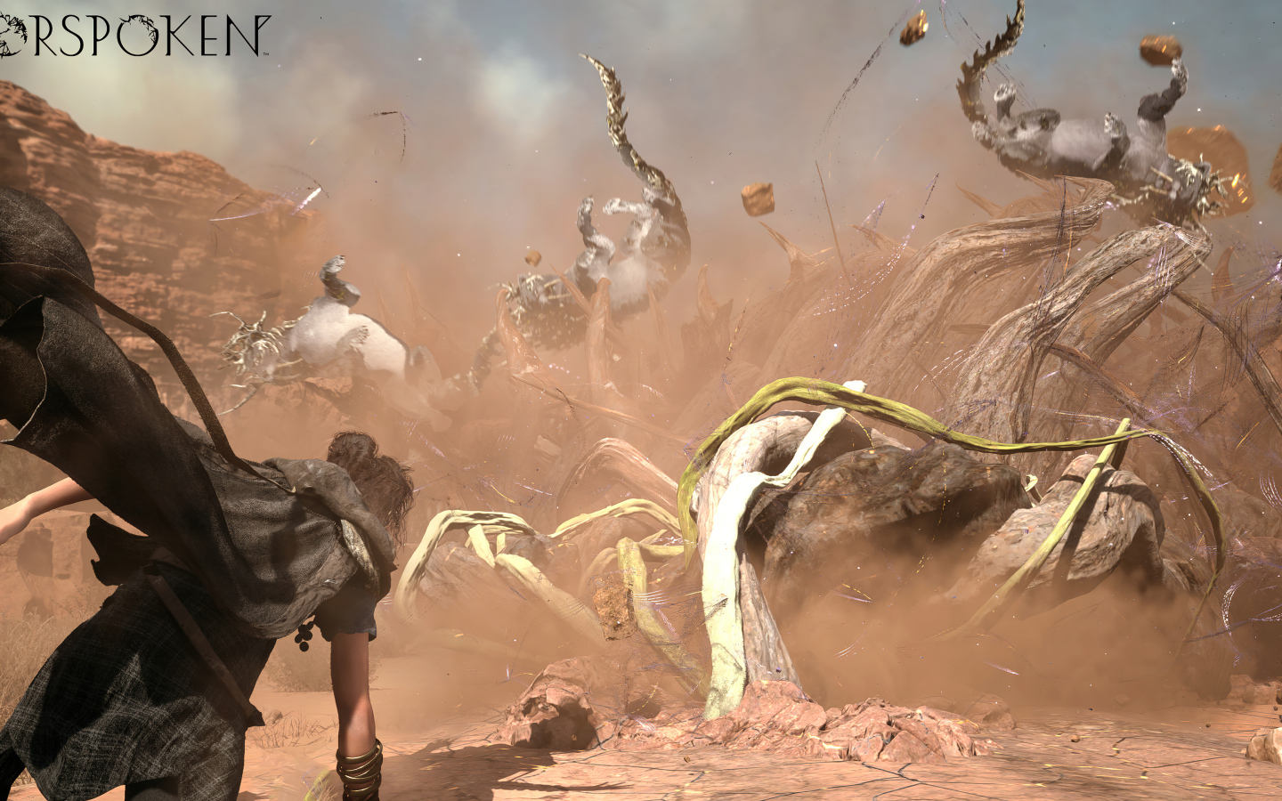 Скриншот компьютерной игры Forspoken, 2023