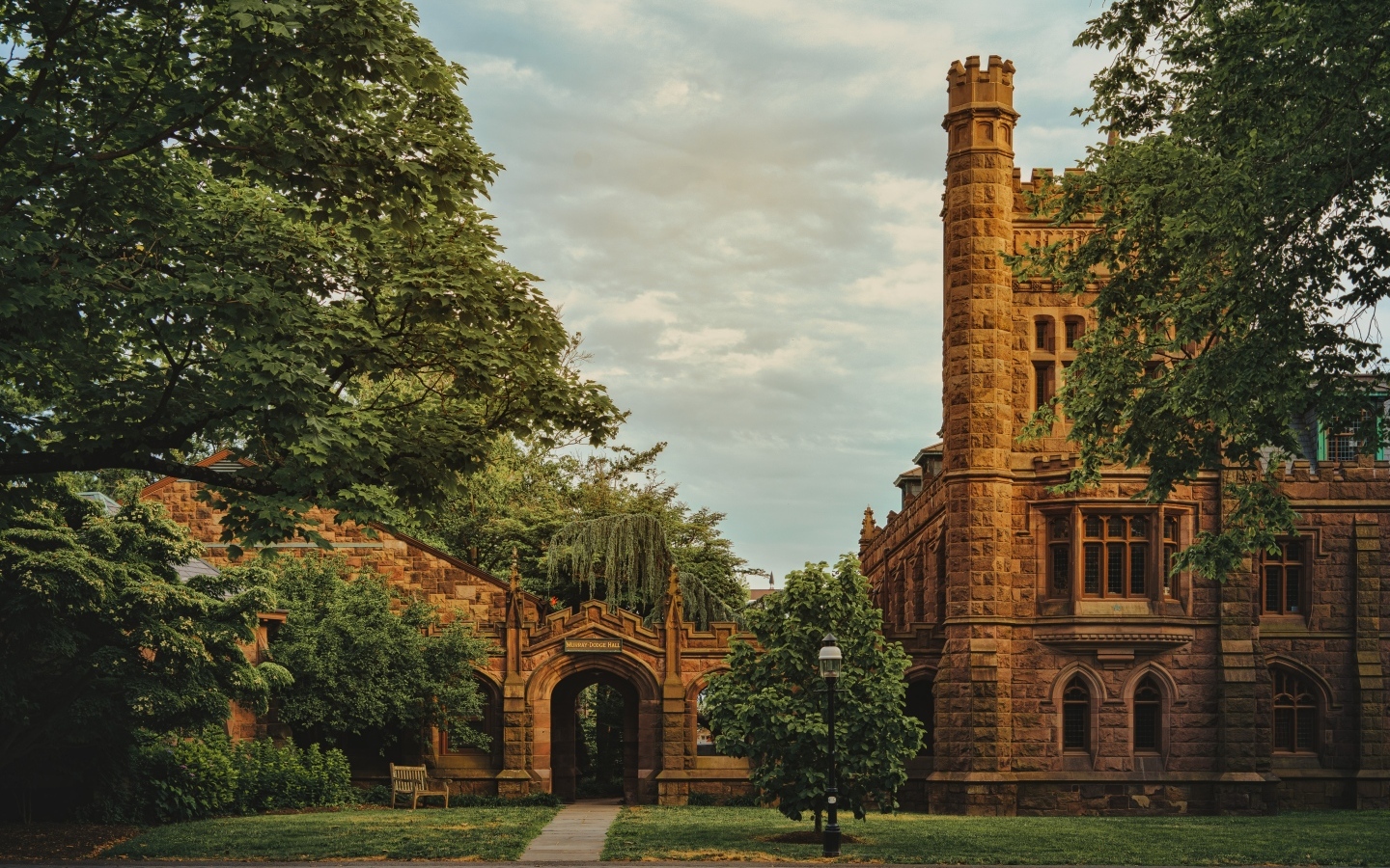 Старое здание Принстонский университет, США