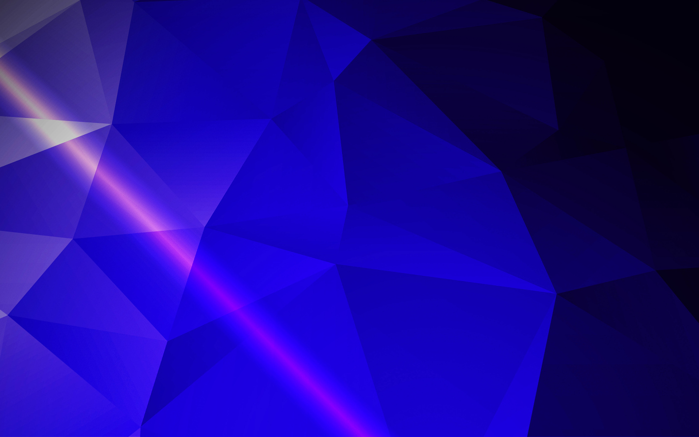 Синяя геометрическая структура 