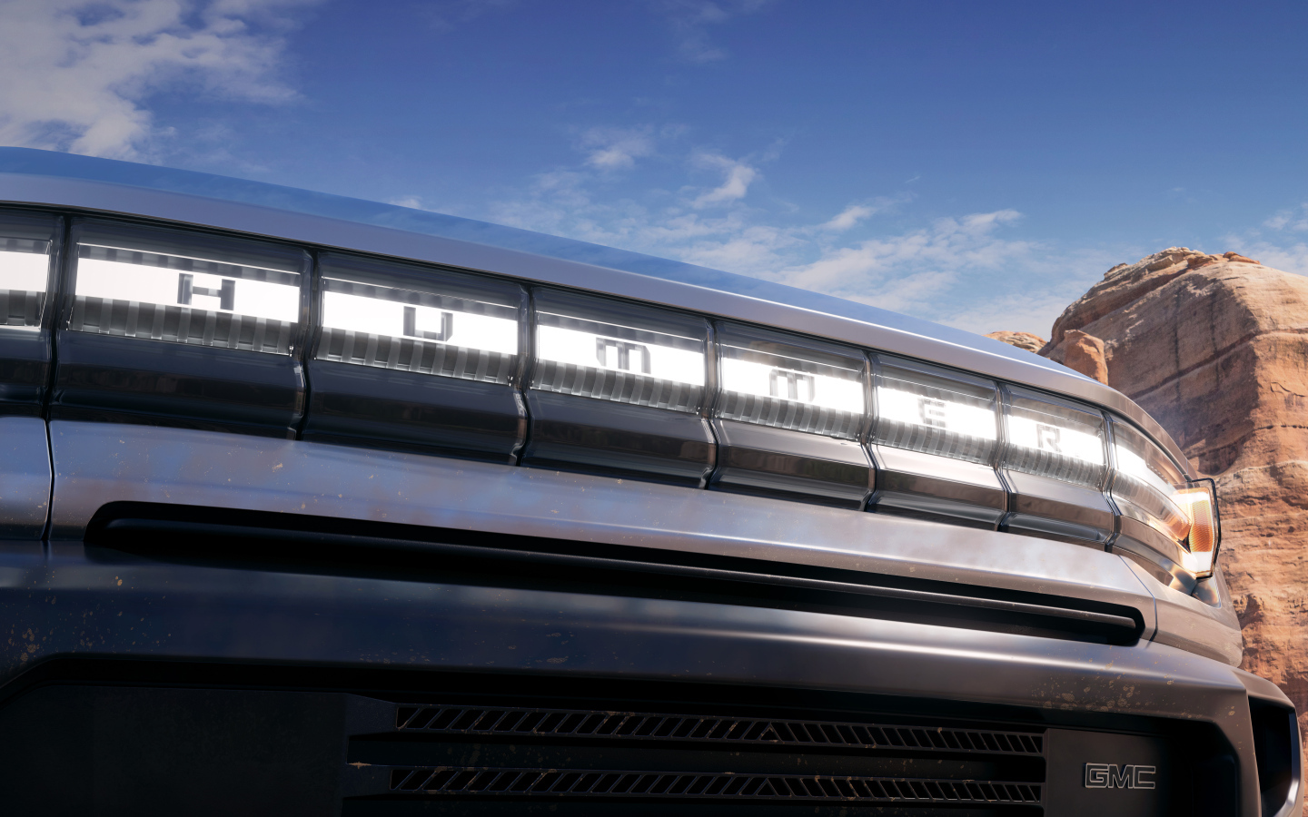 Логотип автомобиля GMC Hummer EV Pickup