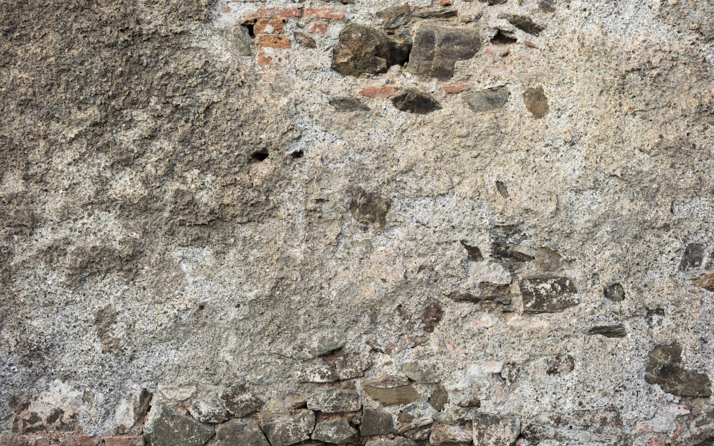 Старая текстурированная стена из цемента и кирпича для фона